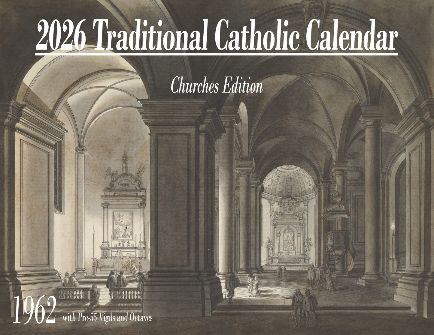 2026 - Traditional Catholic Calendar - BVM Publishing